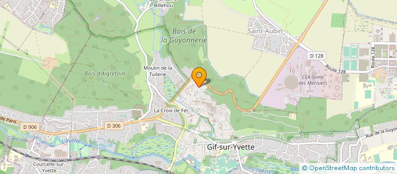 localisation de l'entreprise MONSIEUR IDIR KHAZNADJI  GIF-SUR-YVETTE