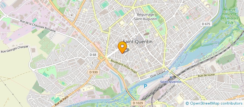 localisation de l'entreprise MONSIEUR IDIR KHELIFAOUI à SAINT-QUENTIN