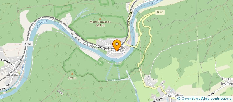 localisation de l'entreprise MONSIEUR IDIR KHELOUFI  LAISSEY