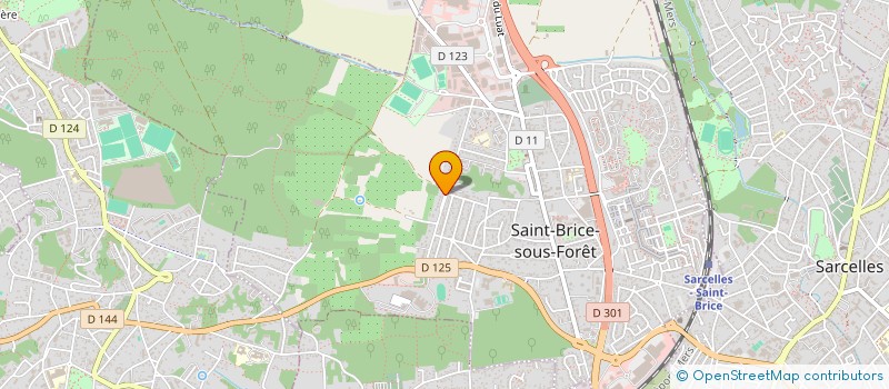 localisation de l'entreprise MONSIEUR IDIR LHADJ  SAINT-BRICE-SOUS-FORET