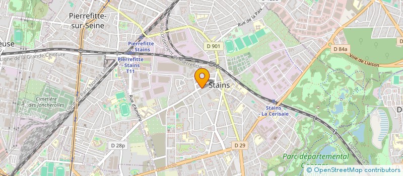 localisation de l'entreprise MONSIEUR IDIR LOURCI à STAINS