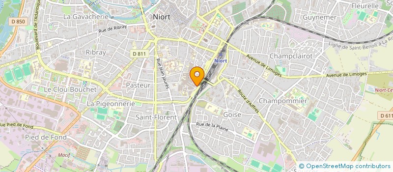 localisation de l'entreprise MONSIEUR IDIR LOUZAI à NIORT