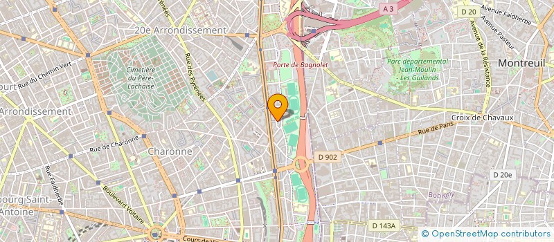 localisation de l'entreprise MONSIEUR IDIR MELLAK  PARIS