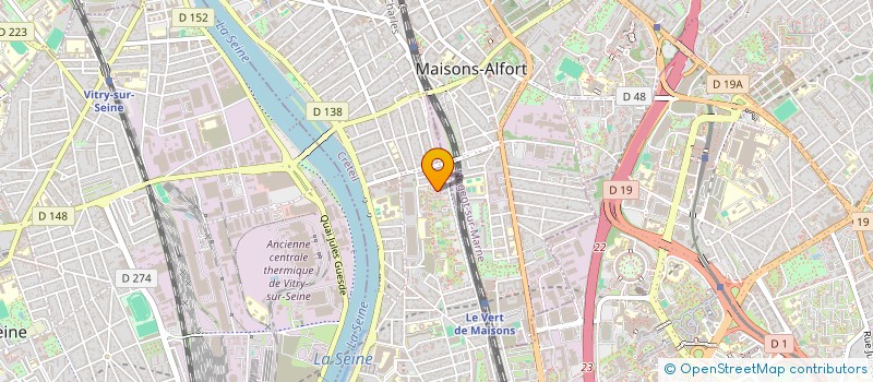 localisation de l'entreprise MONSIEUR IDIR NAIT-KHALED à ALFORTVILLE