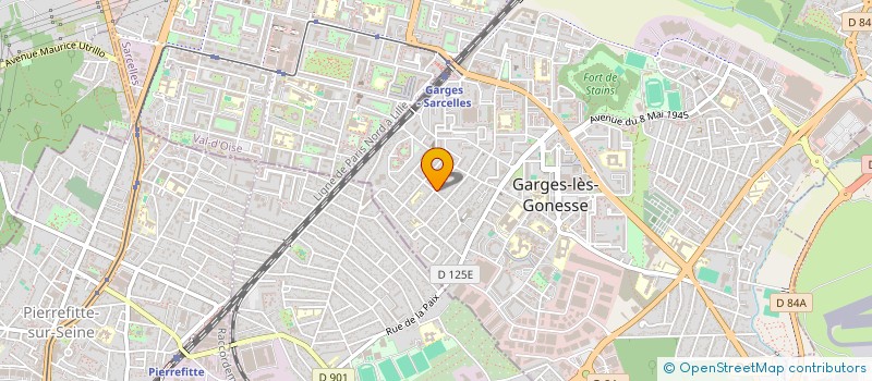 localisation de l'entreprise MONSIEUR IDIR NECHAB  GARGES-LES-GONESSE