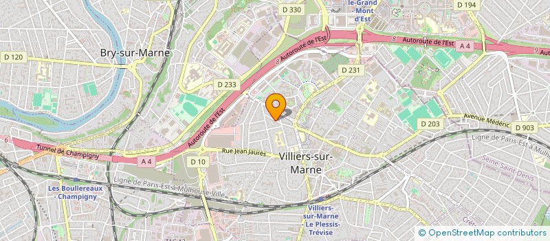 localisation de l'entreprise MONSIEUR IDIR OULMI  VILLIERS SUR MARNE