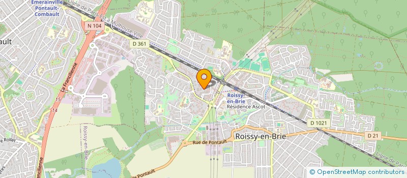 localisation de l'entreprise MONSIEUR IDIR RAFAI  ROISSY-EN-BRIE