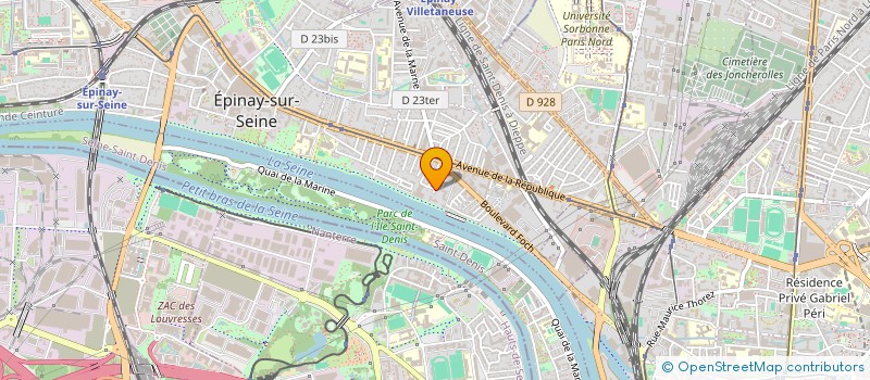 localisation de l'entreprise MONSIEUR IDIR WANDY MAZIT à EPINAY-SUR-SEINE