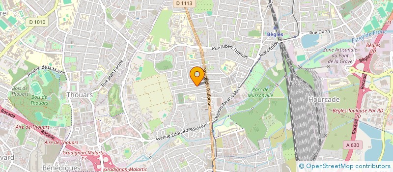 localisation de l'entreprise MONSIEUR IDIR ZAHOUANI  TALENCE