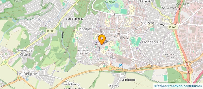 localisation de l'entreprise MONSIEUR IDIR ZANOUN  LES ULIS