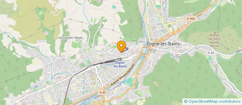 localisation de l'entreprise MONSIEUR IDIRIS SUBASI  DIGNE-LES-BAINS