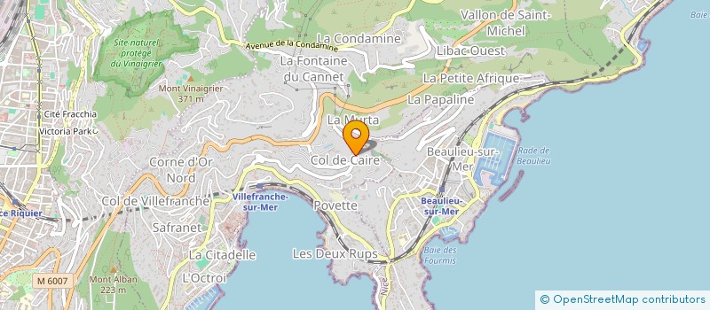 localisation de l'entreprise MONSIEUR IDO SHAHAM à VILLEFRANCHE-SUR-MER
