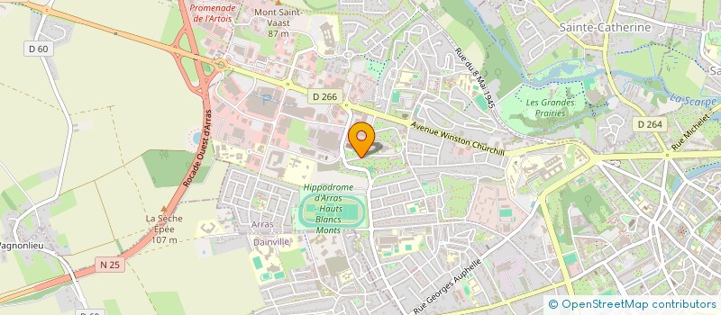 localisation de l'entreprise MONSIEUR IDREES AHMADZAI MOHAMMAD à ARRAS