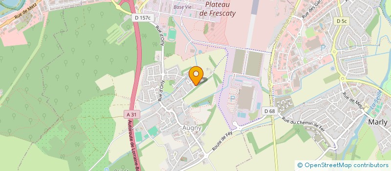 localisation de l'entreprise MONSIEUR IDRICE AYAD  AUGNY