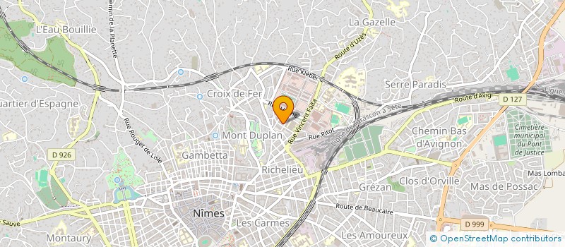 localisation de l'entreprise MONSIEUR IDRIS BEN ABDESSELAM  NIMES