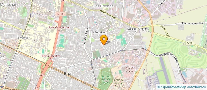 localisation de l'entreprise MONSIEUR IDRIS BOYDAS à BRON
