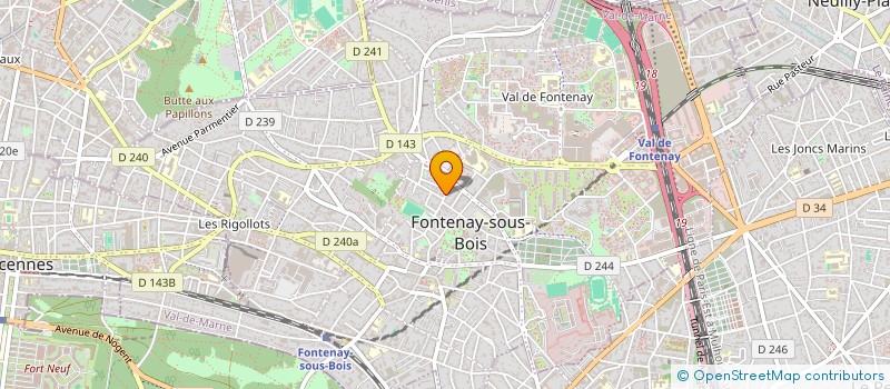 localisation de l'entreprise MONSIEUR IDRIS CHOUITEM à FONTENAY-SOUS-BOIS