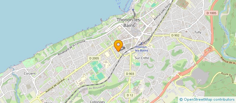 localisation de l'entreprise MONSIEUR IDRIS DE VOS à THONON-LES-BAINS