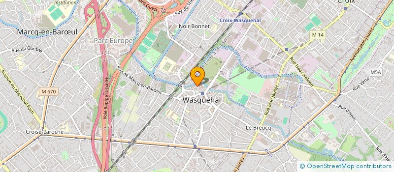 localisation de l'entreprise MONSIEUR IDRIS GHANI  VILLENEUVE-D'ASCQ