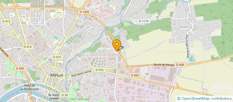 localisation de l'entreprise MONSIEUR IDRIS GIBRIL AGHABASH à MELUN