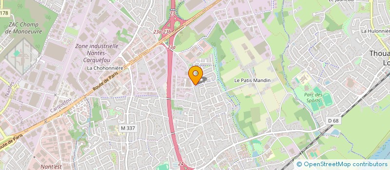 localisation de l'entreprise MONSIEUR IDRIS GOMES  SAINTE-LUCE-SUR-LOIRE