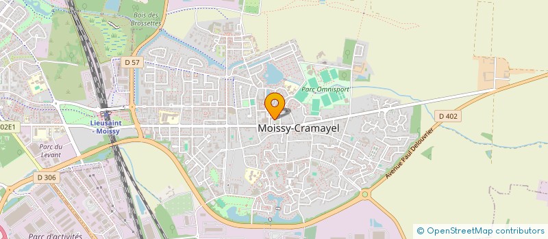 localisation de l'entreprise MONSIEUR IDRIS HAMAD MOHAMED  MOISSY-CRAMAYEL