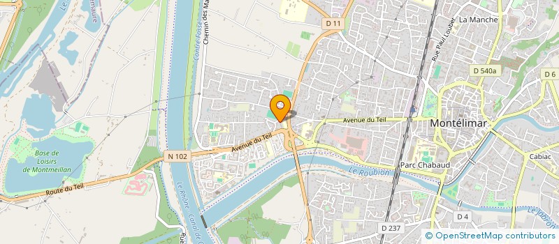 localisation de l'entreprise MONSIEUR IDRIS HOMED  MONTELIMAR