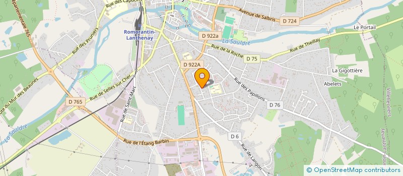 localisation de l'entreprise MONSIEUR IDRIS IL'YASOVITCH MITAEV à ROMORANTIN-LANTHENAY