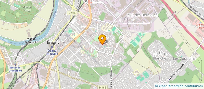 localisation de l'entreprise MONSIEUR IDRIS IRNATENE  ERAGNY