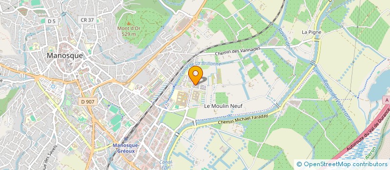 localisation de l'entreprise MONSIEUR IDRIS JABRI à MANOSQUE