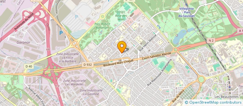 localisation de l'entreprise MONSIEUR IDRIS KIROUANI à AULNAY-SOUS-BOIS
