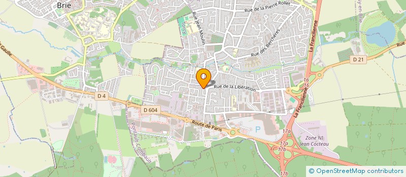 localisation de l'entreprise MONSIEUR IDRIS MENDY  PONTAULT-COMBAULT