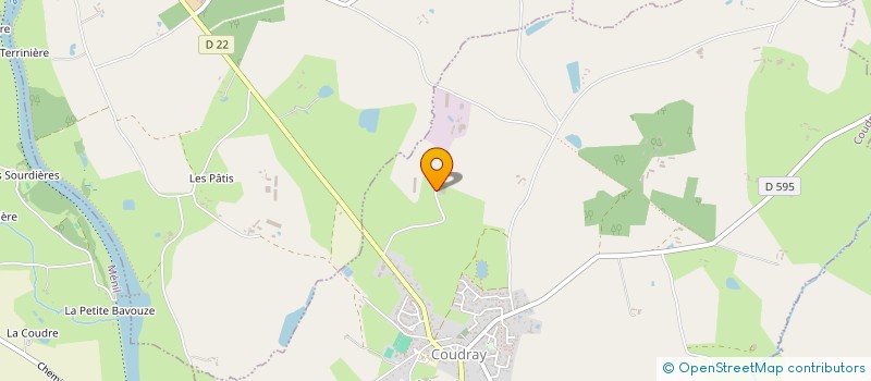 localisation de l'entreprise MONSIEUR IDRIS MOUZDALIFA  COUDRAY