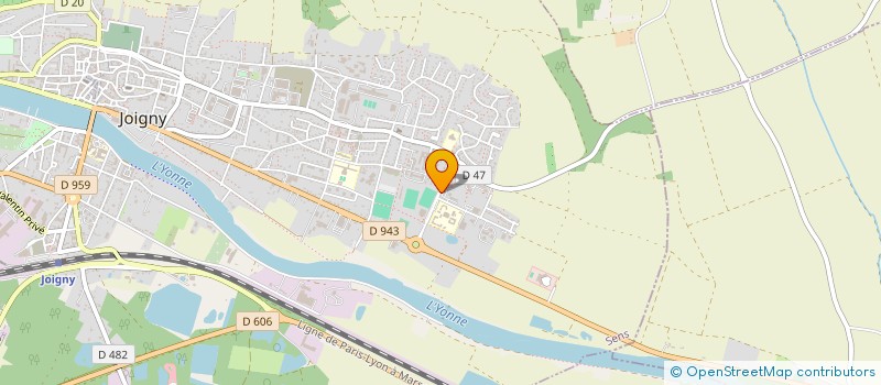 localisation de l'entreprise MONSIEUR IDRIS NOURI à JOIGNY
