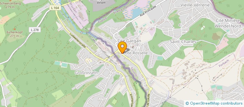 localisation de l'entreprise MONSIEUR IDRIS NOYAN  PETITE-ROSSELLE