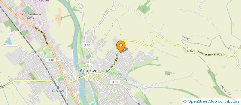 localisation de l'entreprise MONSIEUR IDRIS PANDOR  AUTERIVE