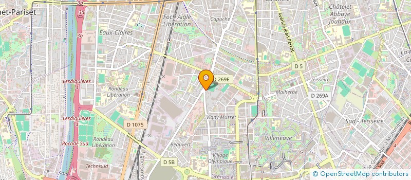 localisation de l'entreprise MONSIEUR IDRIS PIRES DA EIRA  GRENOBLE