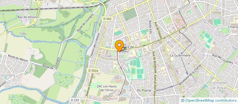 localisation de l'entreprise MONSIEUR IDRIS SIDIBE à CAEN