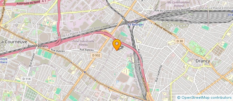 localisation de l'entreprise MONSIEUR IDRIS VALLY  DRANCY