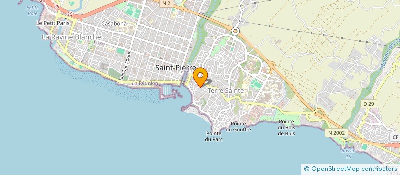 localisation de l'entreprise MONSIEUR IDRIS VAVELIN  SAINT-PIERRE