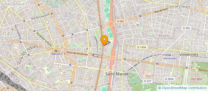 localisation de l'entreprise MONSIEUR IDRISA SYLLLA  PARIS