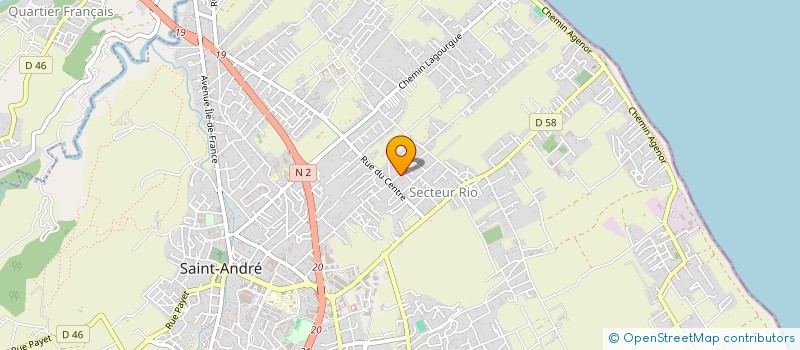 localisation de l'entreprise MONSIEUR IDRISS ABDALLAH à SAINT-ANDRE