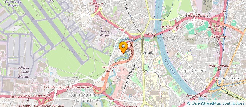 localisation de l'entreprise MONSIEUR IDRISS AIT ETTALB  BLAGNAC