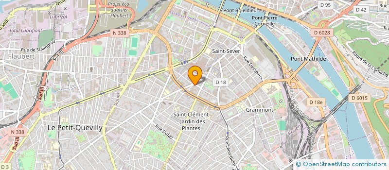 localisation de l'entreprise MONSIEUR IDRISS ALAMI AROUSSI  ROUEN