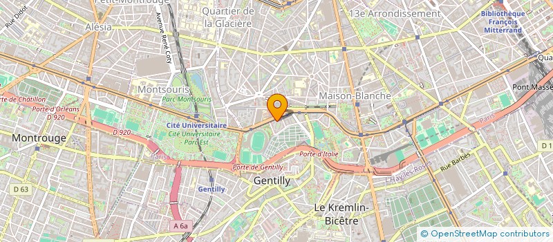 localisation de l'entreprise MONSIEUR IDRISS BAJI  PARIS