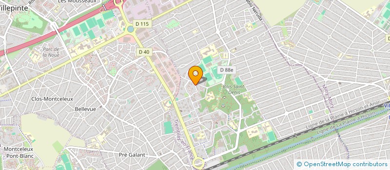 localisation de l'entreprise MONSIEUR IDRISS BEN MAAMAR  TREMBLAY-EN-FRANCE