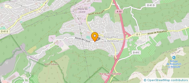 localisation de l'entreprise MONSIEUR IDRISS BENFERHAT à LA CIOTAT