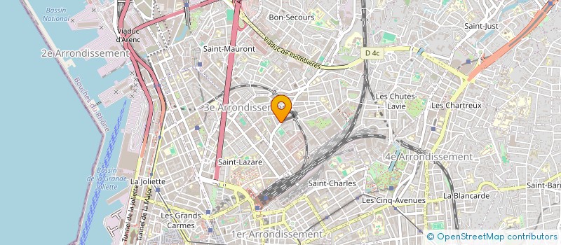 localisation de l'entreprise MONSIEUR IDRISS BENMAGHNIA à MARSEILLE