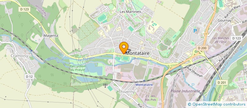 localisation de l'entreprise MONSIEUR IDRISS BOUKHALFA à MONTATAIRE