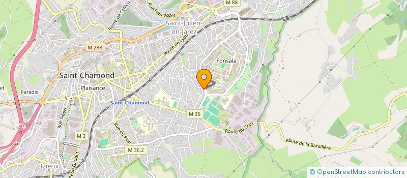 localisation de l'entreprise MONSIEUR IDRISS CHOUCHOU à SAINT-CHAMOND